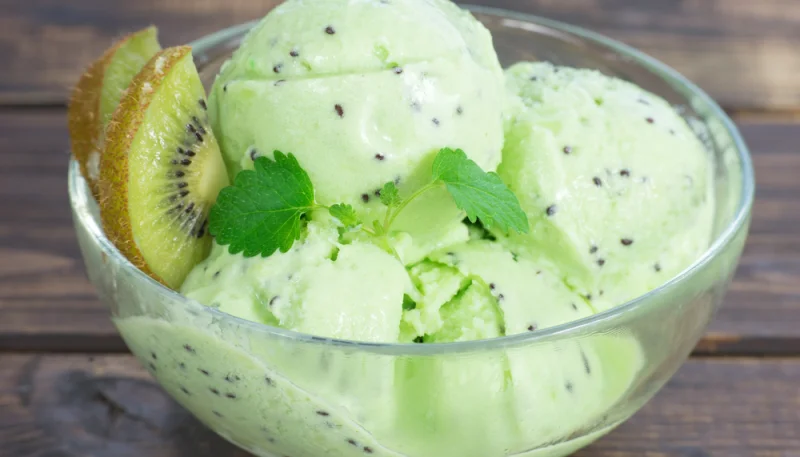 Sorbet kiwi au Thermomix