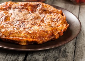 Tortilla au chorizo