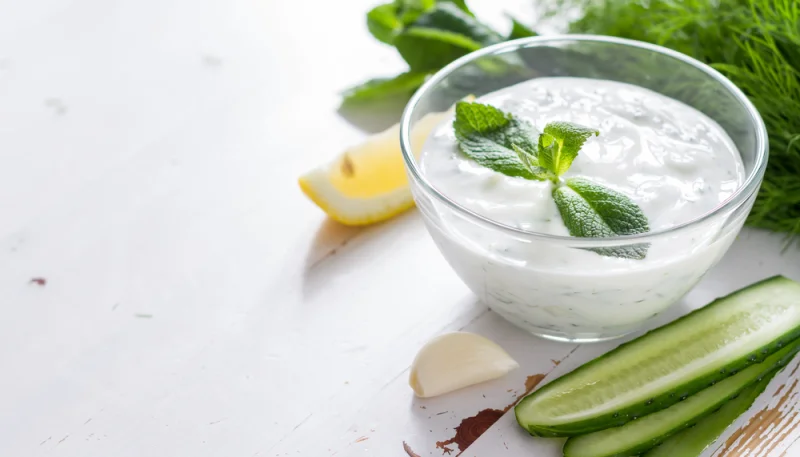 Tzatziki au yaourt de soja