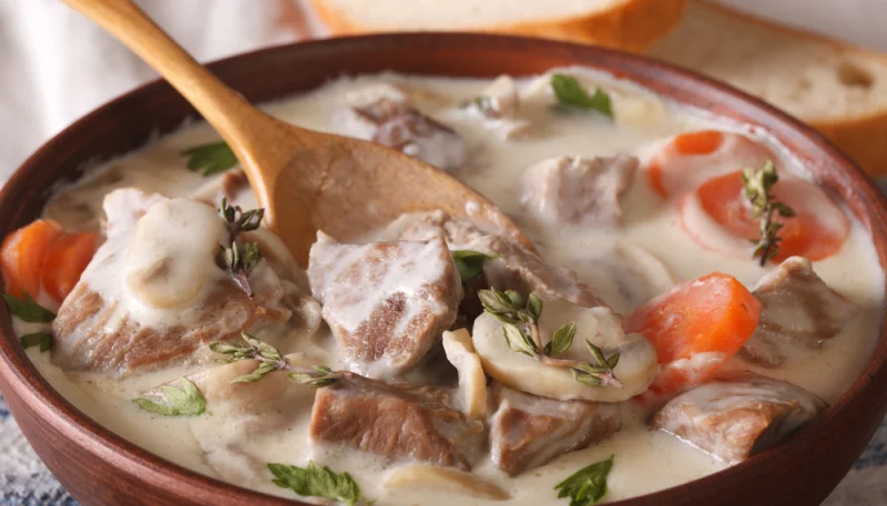 Blanquette de veau à la vanille