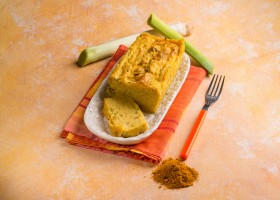 Cake aux poireaux et au curry