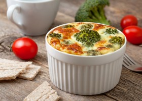 Flans au brocoli