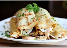 Galettes fourrées au poisson