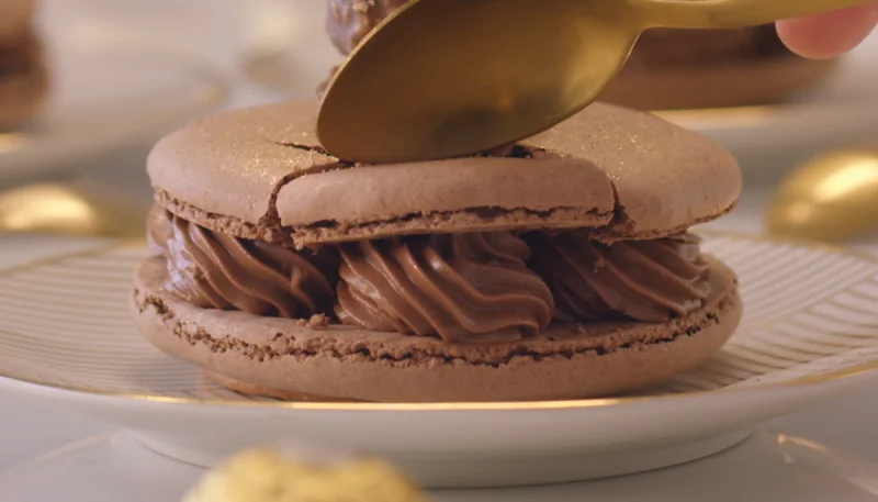 Le macaron Ferrero Rocher