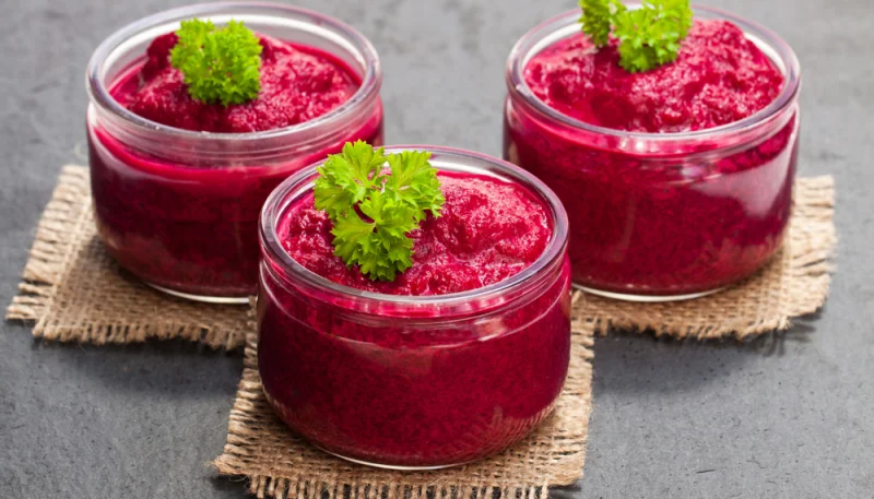 Mousseline de betteraves