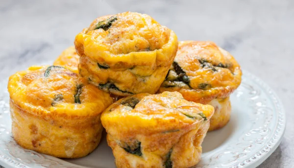 Muffins chèvre et menthe