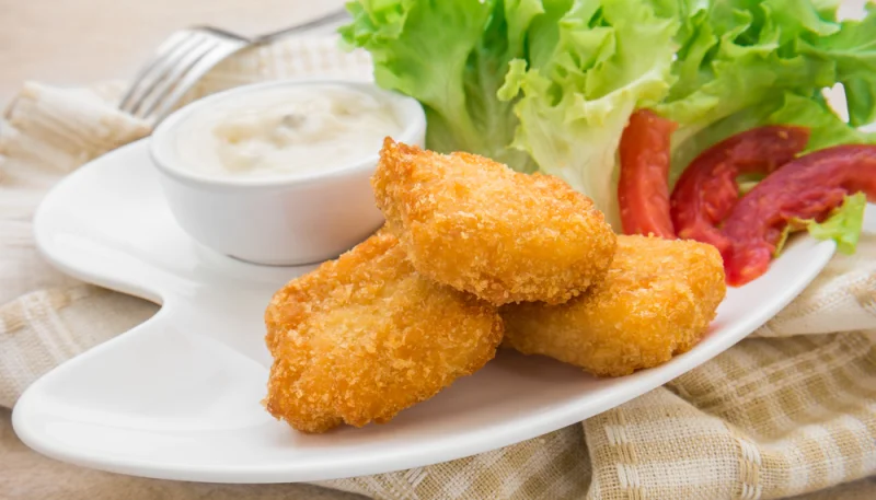 Nuggets de cabillaud et sauce tartare