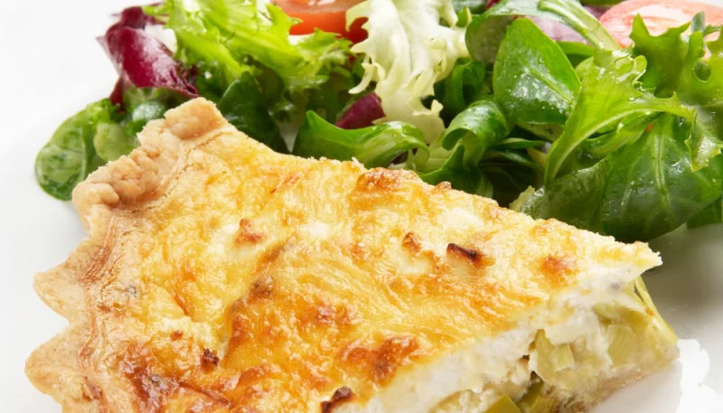 Quiche aux endives et lardons