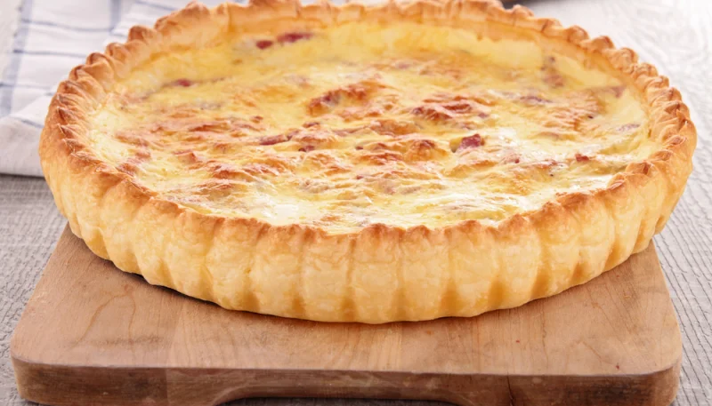 Quiche aux pommes de terre et chorizo