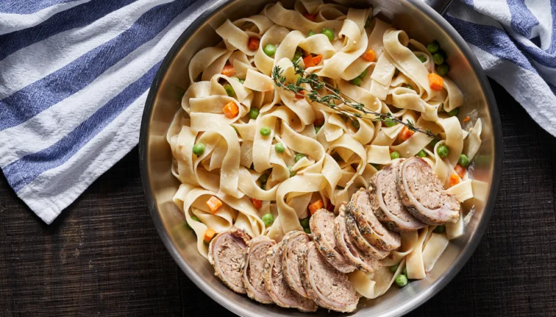 Râble de lapin au romarin et beaufort