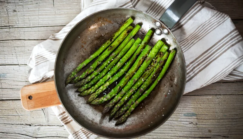 Asperges rôties