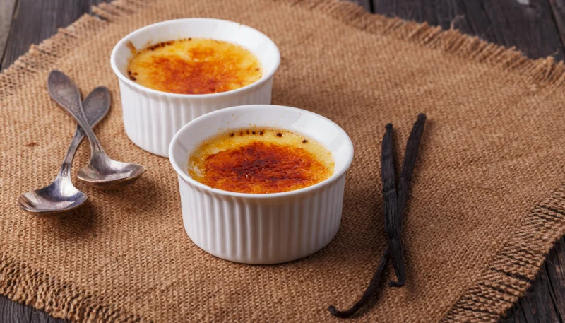 Crème aux oeufs légère