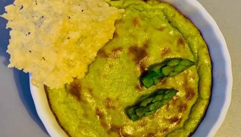 Flans aux asperges
