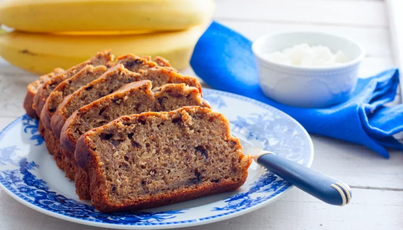 Gâteau banane chocolat