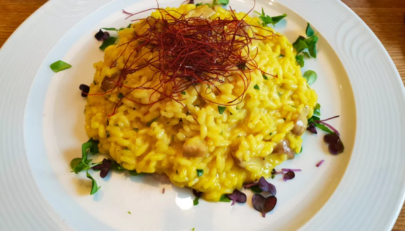 Risotto safrané