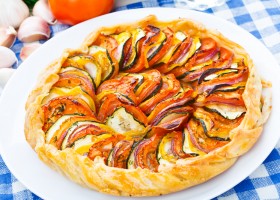 Tarte à la ratatouille