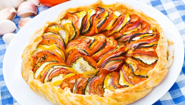 Tarte à la ratatouille