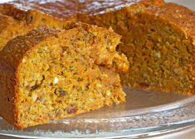 Carrot cake sans gluten