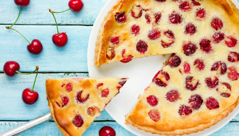 Clafoutis aux cerises sans gluten