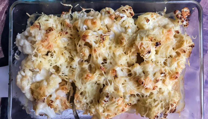 Gratin de chou-fleur allégé