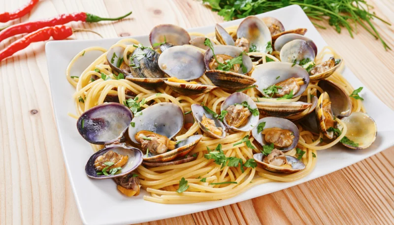Linguine al vongole