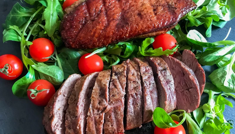 Magrets de canard au four