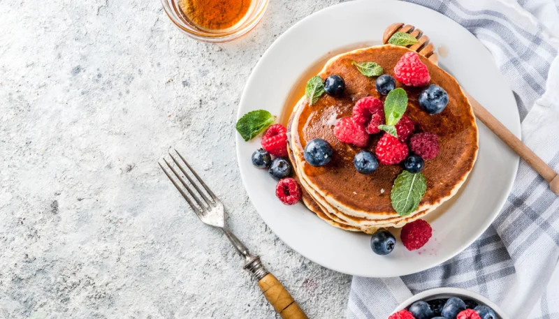 Pancakes moelleux au yaourt