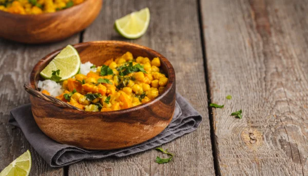 Potée vegan de pois chiches et épinards