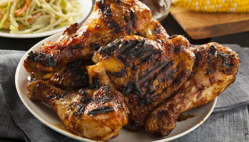 Poulet épicé au barbecue à l’antillaise