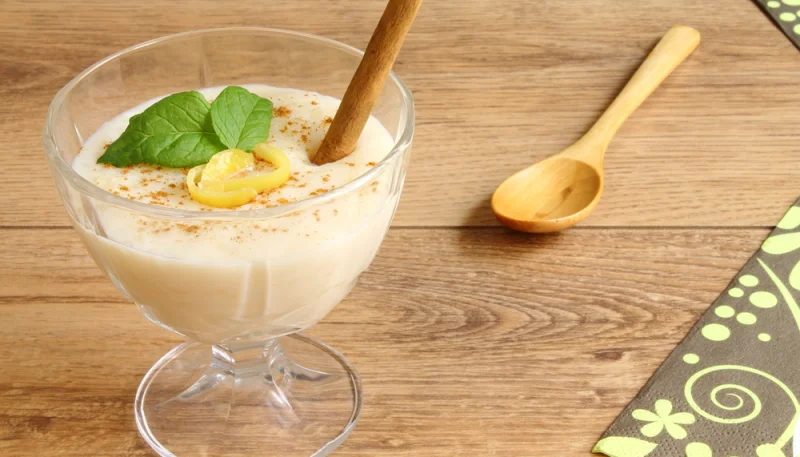 Riz au lait à la fleur d'oranger