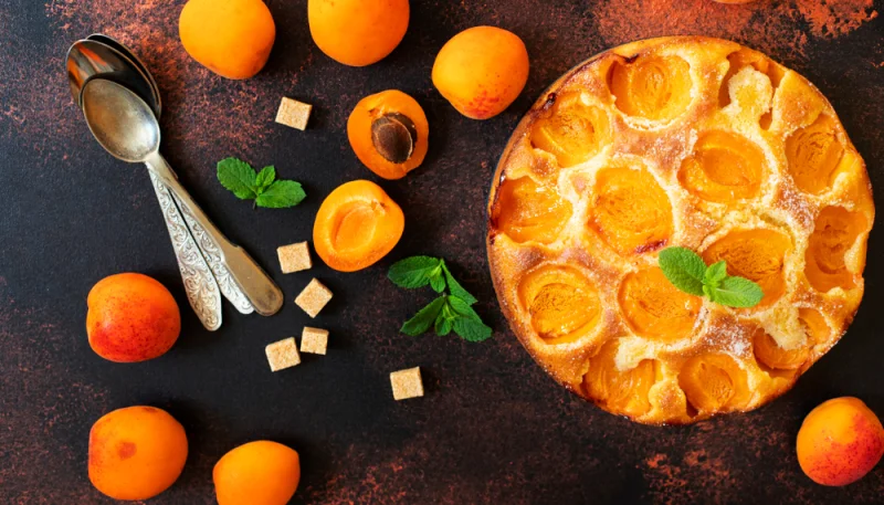 Tarte à l'abricot et aux amandes