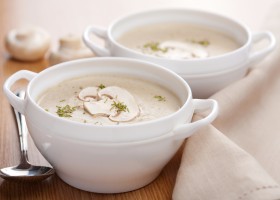 Crème de champignons