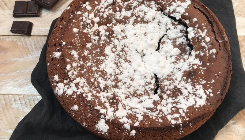 Gâteau au chocolat sans gluten