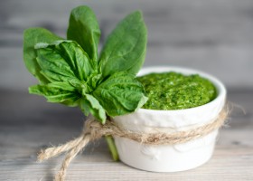 Pesto d'épinards au parmesan