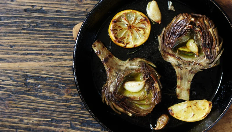 Poêlée d'artichauts