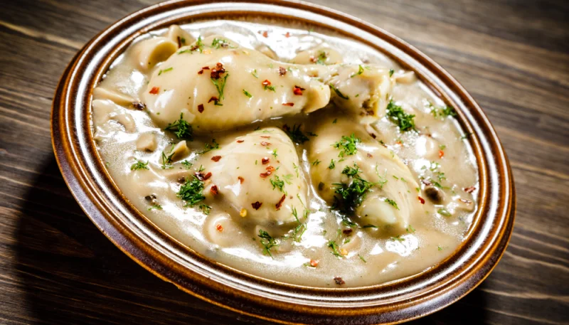 Poulet sauce blanche façon Vénézuélienne