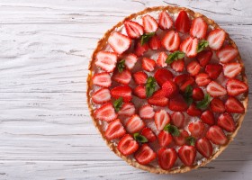 Tarte aux fraises sans cuisson