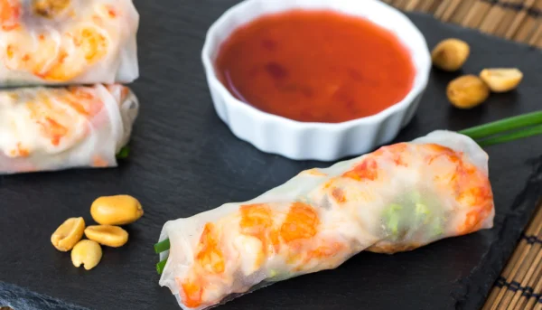 Rouleaux de printemps aux crevettes