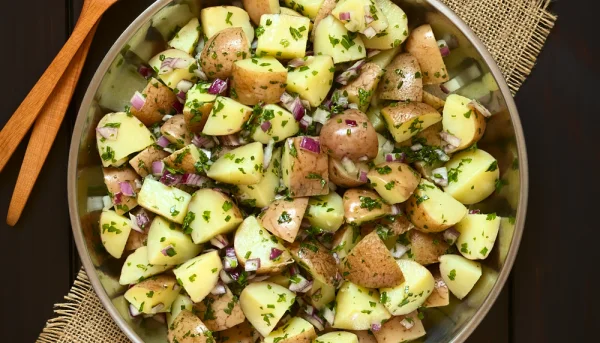 Salade de pommes de terre à l'estragon