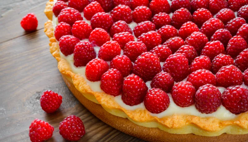 Tarte aux fruits rouges sans cuisson