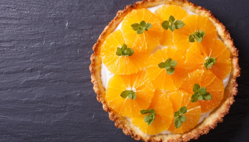 Tarte à l'orange