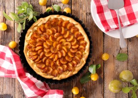 Tarte aux reines-claudes