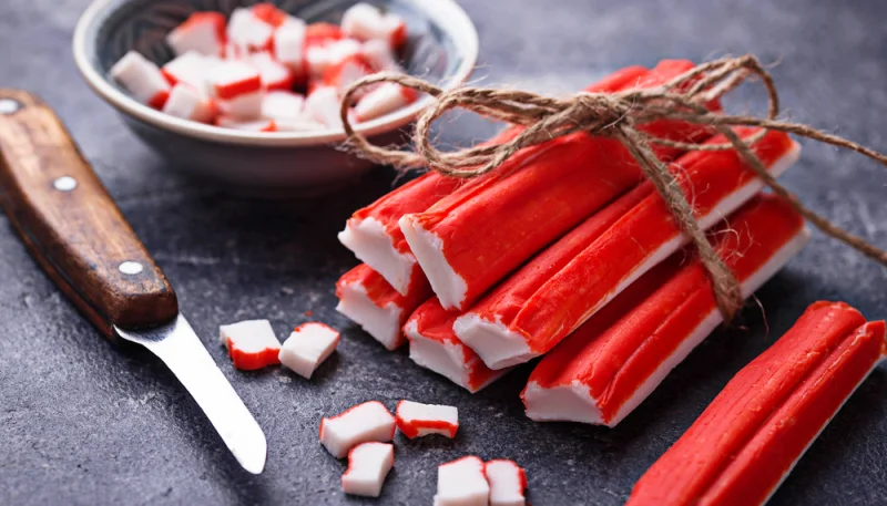Brochettes au surimi