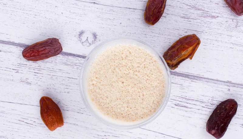 Crème aux dattes