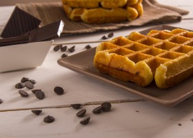 Gaufres aux pépites de chocolat