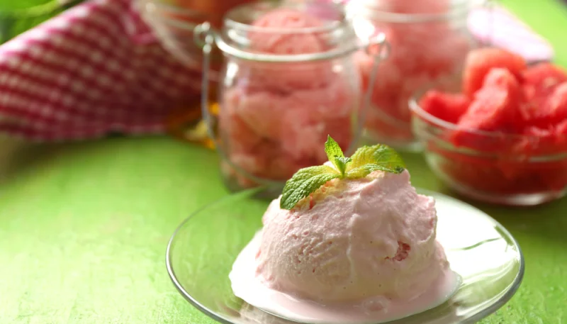 Glace à la pastèque