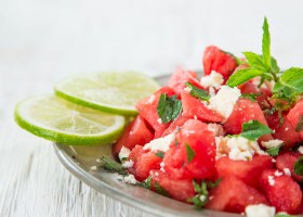 Salade de pastèque et feta