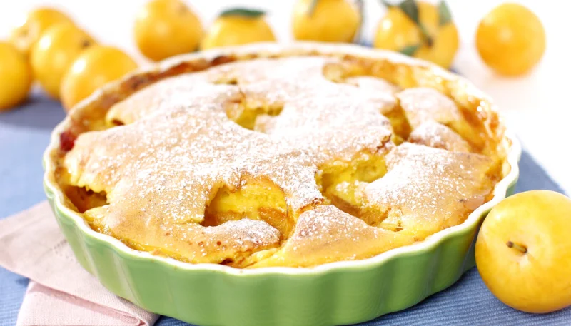 Tarte aux reine-claude