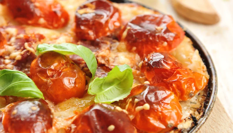 Tartelette tatin tomates et oignons