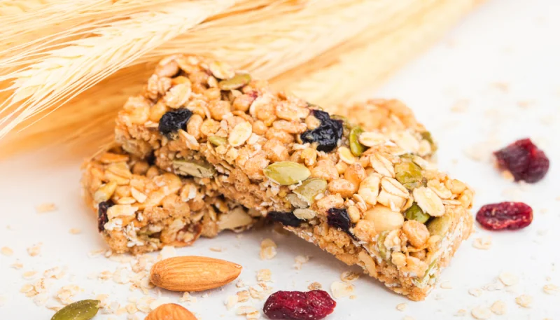 Barres de céréales au caramel au beurre salé